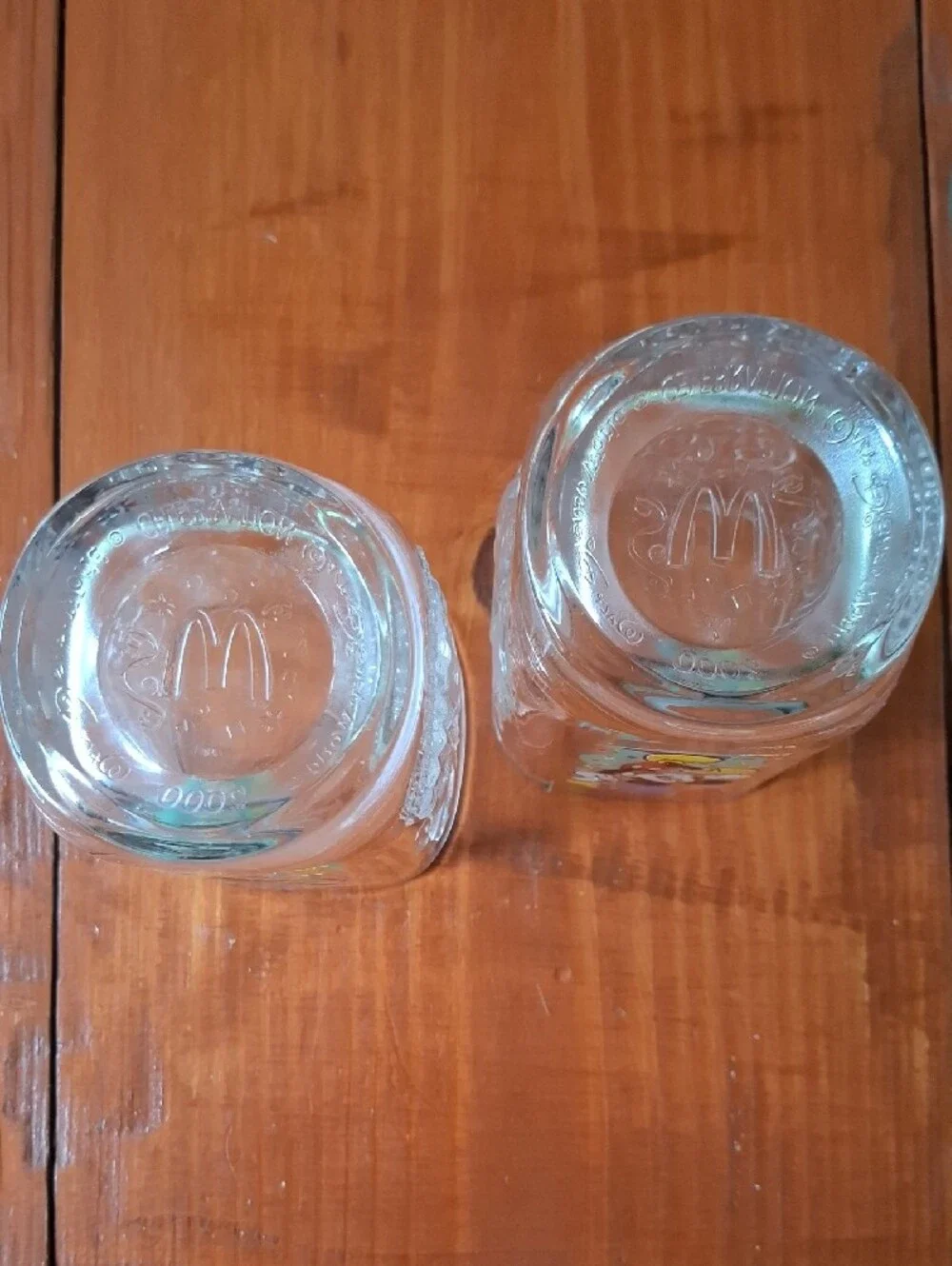 Disney Mickey Mouse Clear Glass Tumbler Set - Red, Yellow & Black